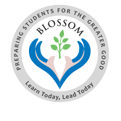 Blossom School, Learn Today. Lead Tomorrow. Belajar Hari Ini. Memimpin Hari Esok.